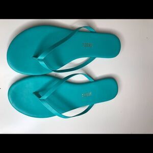 TKEES Turquoise Sandals